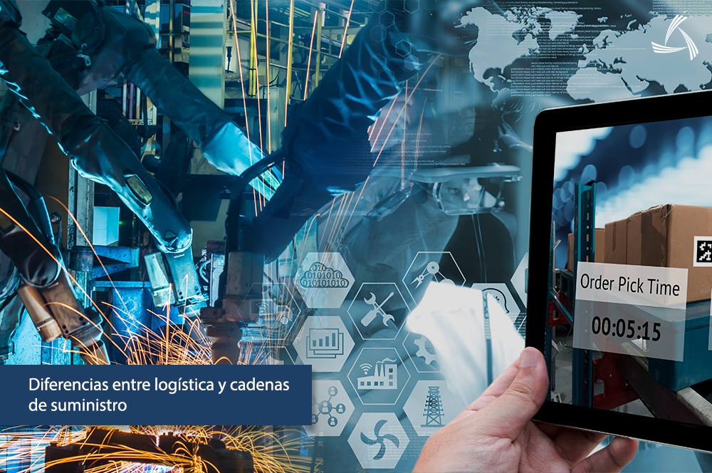 Diferencias entre logística y cadenas de suministro